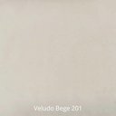 Ver imagem 2 de Puff Recamier Valentin Veludo Bege