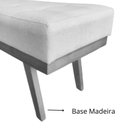 Ver imagem 4 de Puff Recamier Valentin Veludo Bege