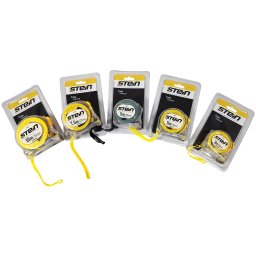 Trena Profissional Transparente Dupla Face Stein - 5m/25mm - 6