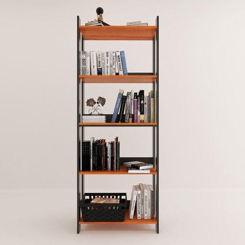 Estante Livreiro Multiuso Movlar 5 Prateleiras 0703