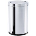 Ver imagem 1 de Lixeira Inox com Tampa Basculante 21,2 Litros - 3032/203 - Brinox Lixeira Inox C/tampa Basc.21,2l 30