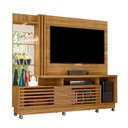 Ver imagem 3 de Estante para TV e Home Theater até 60 Polegadas 200cmx178,5cm 2 Portas com Rodízios Frizz Plus