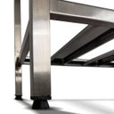 Ver imagem 6 de Pia Aço Inox Industrial 100x60x90 Cm Cuba Esquerda Nortinox