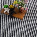 Ver imagem 5 de Tapete Balbeque Sala Quarto 200x250cm Conforto Decorativo - Cru Cinza e Chumbo