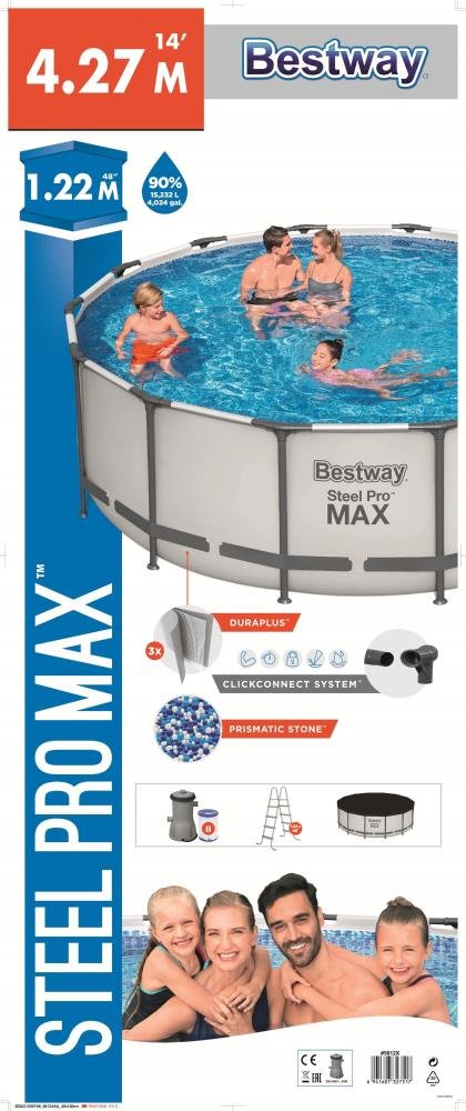 Piscina Estruturada 15.232l - Bestway - 6