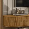 Painel Suspenso TV 75 Pol 207 cm 2901 Fenddi Naturale MDT - 6