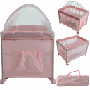 Ver imagem 2 de Berço Cercado Portatil Desmontavel Burigotto Serenata Pink
