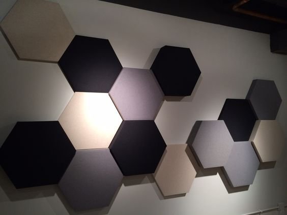 Painel Acústico Hexagonal Bl Acoustic 1101