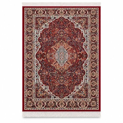 Tapete Belga Danubio 3,00x4,00m 353C301220 Vermelho Abtex