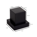 Ver imagem 3 de Acabamento Quadrado Registro Padrão Deca Volante Abs Preto