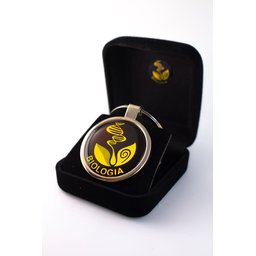 Chaveiro Profissão Biologia - Dourado - 3