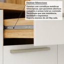 Ver mais imagens de Cozinha Compacta Modulada 4 Peças 11 Portas e Tampo 100% MDF Frisado Itália Yescasa Bege/Amêndoa/Off White