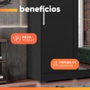 Ver imagem 5 de Guarda Roupas Solteiro com Espelho 2 Portas 2 Gavetas Luci