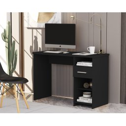 Escrivaninha Duna Wood Black - Giga Móveis - 2