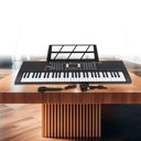 Ver imagem 2 de Teclado Portátil 61 Teclas Rhythmic 20 com microfone RHYTMIC