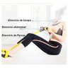 Elastico Extensor Academia Casa Exercicio 4 Tubos Faixa de Resistencia Abdominal Tonificação - 2