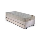 Ver imagem 5 de Bicama Box 88x188 Suede Bege com Colchão Airtech Ortobom