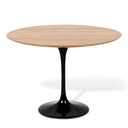 Ver imagem 1 de Mesa de Jantar Tulipa Saarinen Redonda 80 Cm - Freijó Rei Das Poltronas Preto
