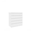 Ver imagem 1 de Cômoda Premium 5 Gavetas 1 Portas Tcil Móveis Cor:neve