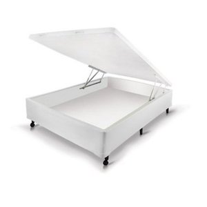 Box Baú Castor Casal Branco 138x188x35cm