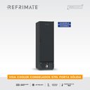 Ver imagem 2 de Visa Cooler Congelados Porta Sólida Ar Forçado -18ºc 570l Vcco570psafb Preta 220v - Refrimate