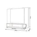 Ver imagem 3 de Painel Veneza para Tv até 50 Polegadas Off White