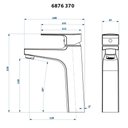 Ver imagem 2 de Misturador Mono Mesa P/ Lavatorio Bica Media Bold Cromado 6876 C370