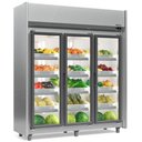 Ver imagem 1 de Refrigerador Vertical Auto Serviço GEAS3P 1200L Iluminação LED Inox Gelopar