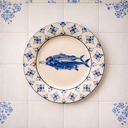 Ver imagem 3 de Prato Decorativo Portugues Artesanal Luiz Salvador Mod 5