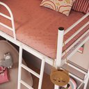 Ver imagem 2 de Beliche Suspenso de Ferro Solteiro - Nick:branco