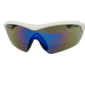 Oculos Proteção Azul Espelhado Ciclismo Corrida Antirrisco C.a 40906 - 8