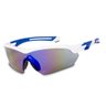 Oculos Proteção Azul Espelhado Ciclismo Corrida Antirrisco C.a 40906 - 1