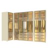Guarda-roupa Modulado Reflecta Innova 7 Portas 260cm x 240cm MOD 009 100% MDF - 17