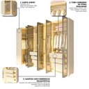 Ver imagem 7 de Guarda-roupa Modulado Reflecta Innova 7 Portas 260cm x 240cm MOD 009 100% MDF