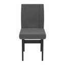 Ver imagem 5 de Conjunto 2 Cadeiras de Jantar Tokio Multimóveis Preto/Grafite
