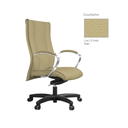 Ver imagem 3 de Cadeira de Escritório Giratória Base Preta e Braço de Alumínio Presidente Infinity Martiflex Bege