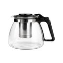 Ver imagem 1 de Bule Chaleira de Vidro 1000ml com Coador Aço Inox para Chá e Café