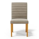Ver imagem 6 de Cadeira de Sala de Jantar Estofada Veiga Madeira Maciça Suede Bege G78 - Gran Belo Cadeira de Jantar