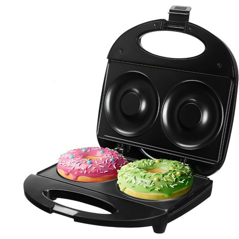 Máquina de Donuts Rosquinhas S/ Óleo Antiaderente 750w 110v