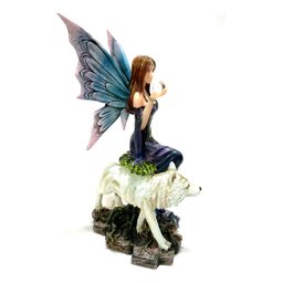 Fada com Bola de Cristal e Lobo Dream Eden 02829 - 6