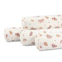 Ver imagem 3 de Kit Protetor de Mini Cama 100% Algodão Percal 200 Fios Rolinho Moderninhos 08 Peças:hippie Chic