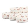 Kit Protetor de Mini Cama 100% Algodão Percal 200 Fios Rolinho Moderninhos 08 Peças:hippie Chic - 3