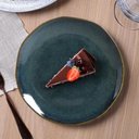 Ver imagem 4 de Pratos de Sobremesa de Cerâmica Stoneware Orgânico Oceano 6 Peças - Porto Brasil