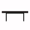 Ver imagem 5 de Mesa Reunião 8 Lugares 230cm Central Tomada Escritório Industrial Executive Preto