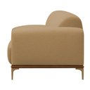 Ver imagem 5 de Sofá Living Unne 3 Lugares 210cm Terminal Direito Bouclé Camel - Nexta Casa