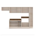 Ver imagem 3 de Cozinha Completa Koya 12 Portas 3 Gavetas 40250050 Creme - Politorno