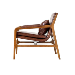 Poltrona Gaia Fastsofasulm Marrom - 2