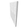 Cabeceira Cama Box Queen 160 Cm Sintético Branco Ana Luisa - MV Estofados - 2
