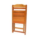 Ver imagem 4 de Conjunto de Mesa Dobrável Para Churrasco 2m 8 Cadeiras Madeira Maciça Eucalipto