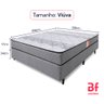 Cama Box Colchão Viúva Ortopédico Firme Espuma D33 Antialérgico Certificado Bf Colchões - 6